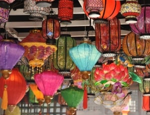 Tourism, China Wind, Lantern, retail, variation thumbnail