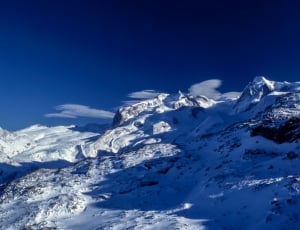 glacier mountain during daytime thumbnail