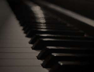 black and white piano keys thumbnail