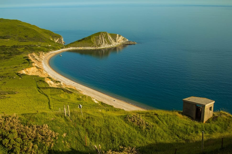 Worbarrow Bay, Sea, Dorset, Ocean, grass, sea preview