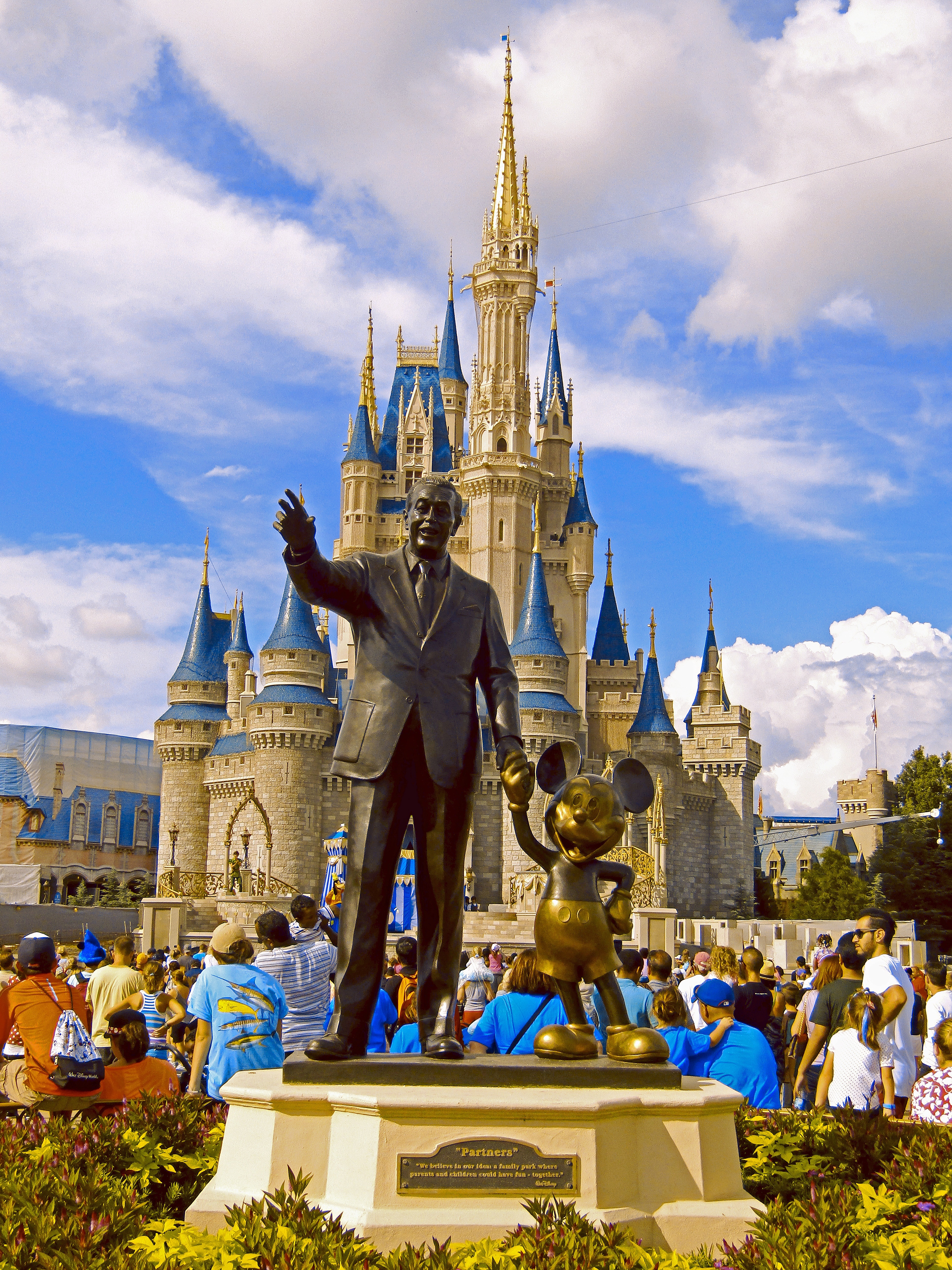 Disney, Kingdom, Magic, Orlando, Florida, statue, architecture