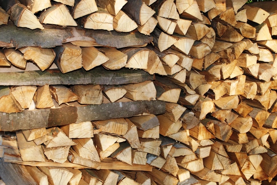 Wood, Firewood, Pile, Lumber, Log, full frame, backgrounds preview