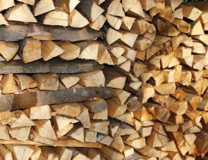 Wood, Firewood, Pile, Lumber, Log, full frame, backgrounds thumbnail