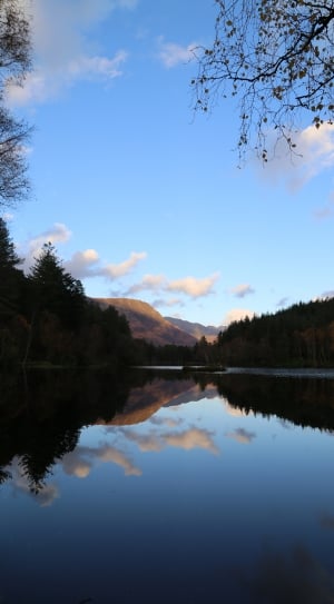 Sky, Reflection, Lake, Water, Blue, reflection, lake thumbnail