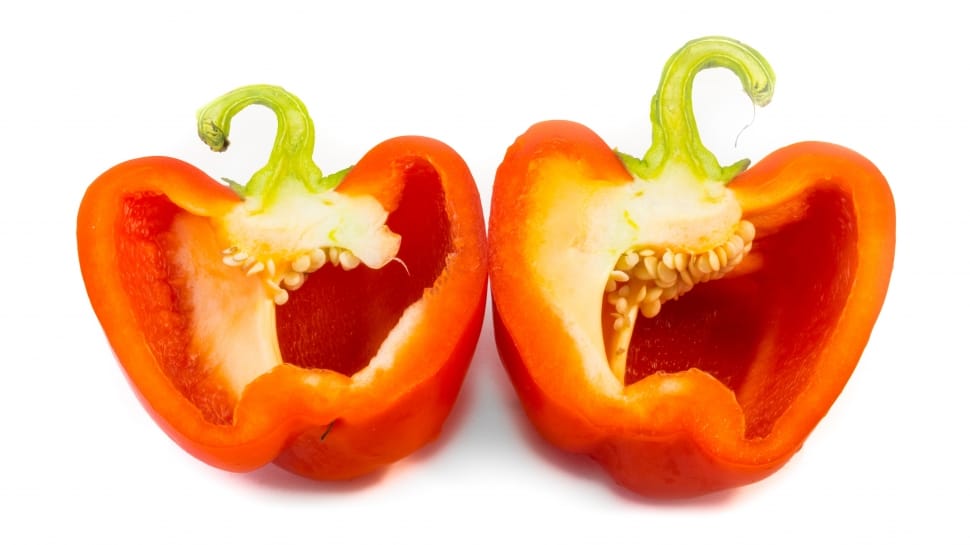red sliced bell pepper preview