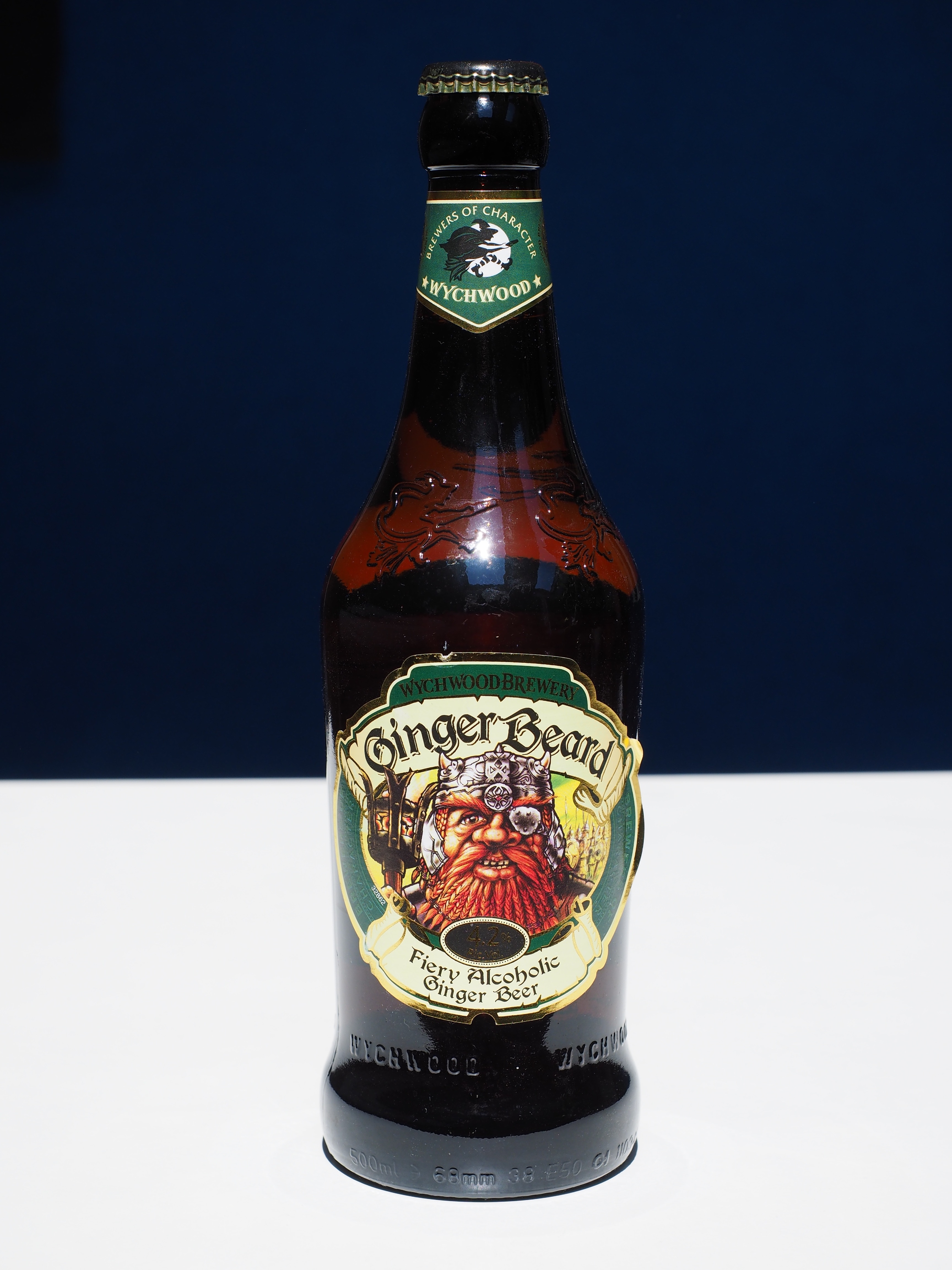 ginger beard beer bottle