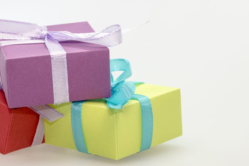 3 pieces of gift boxes preview