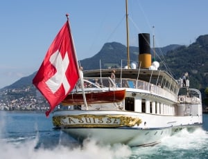 Steamboat, Switzerland, flag, nautical vessel thumbnail
