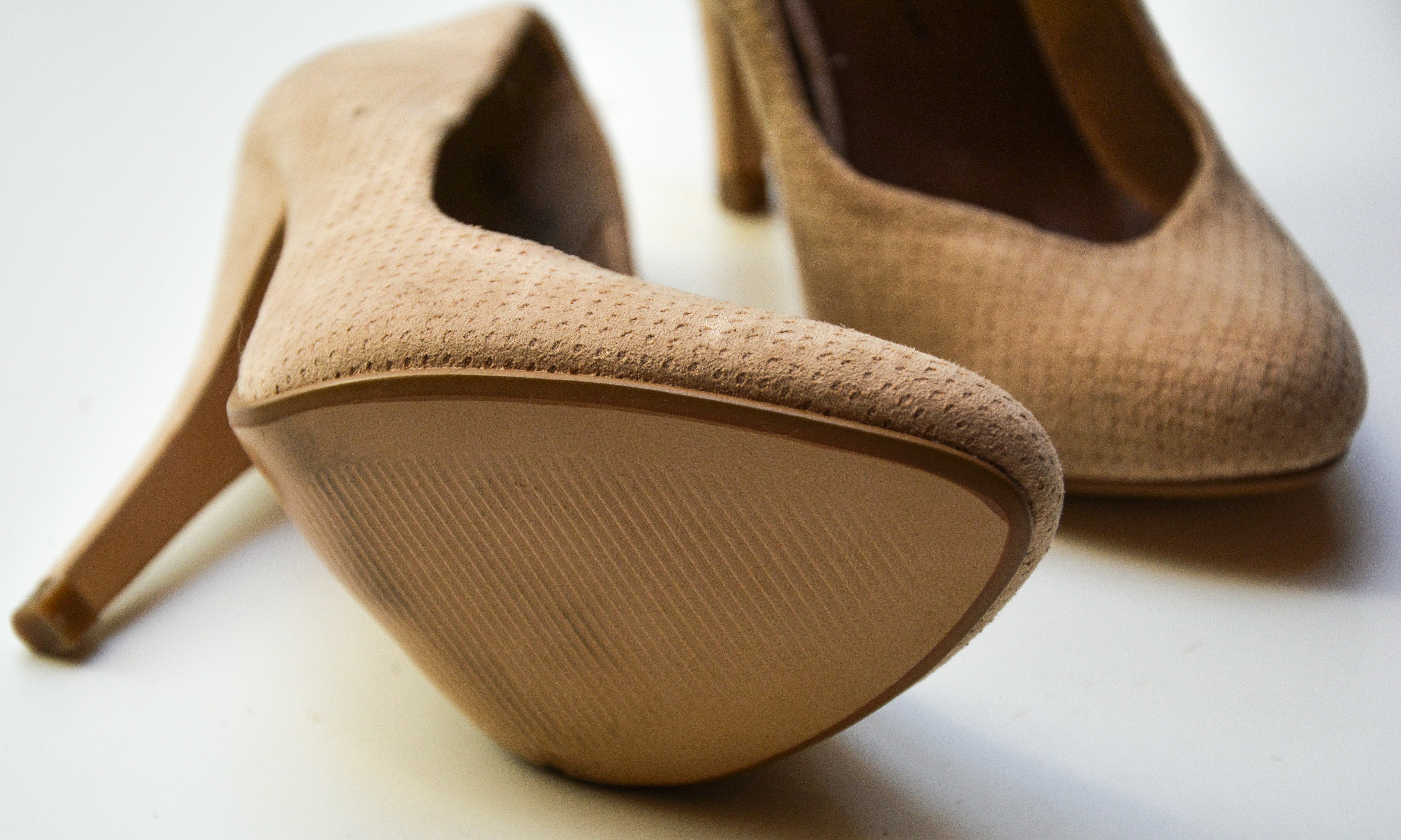 women's brown platform heels