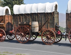 brown wooden carriage thumbnail