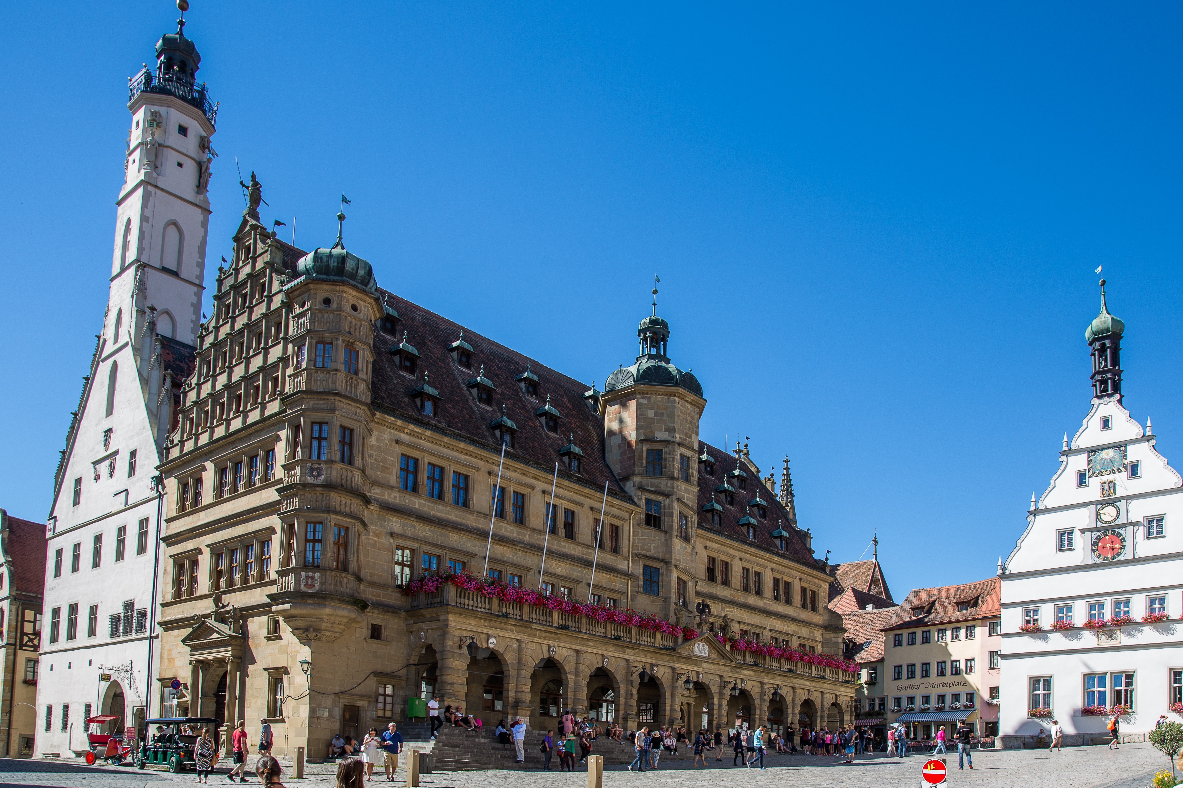 Rothenburg Of The Deaf, Town Hall, architecture, building exterior