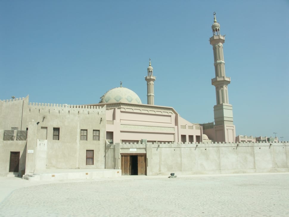 gray concrete mosque preview