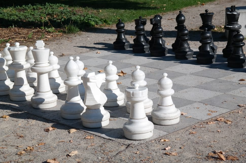Chess Pieces, Black, Chess, Chess Board, chess, chess piece preview