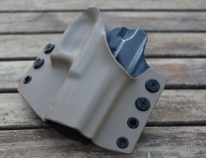 gray and black pistol holster thumbnail