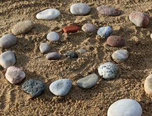 Nature, Rocks, Zen, Sand Stones, Costa, sand, beach thumbnail
