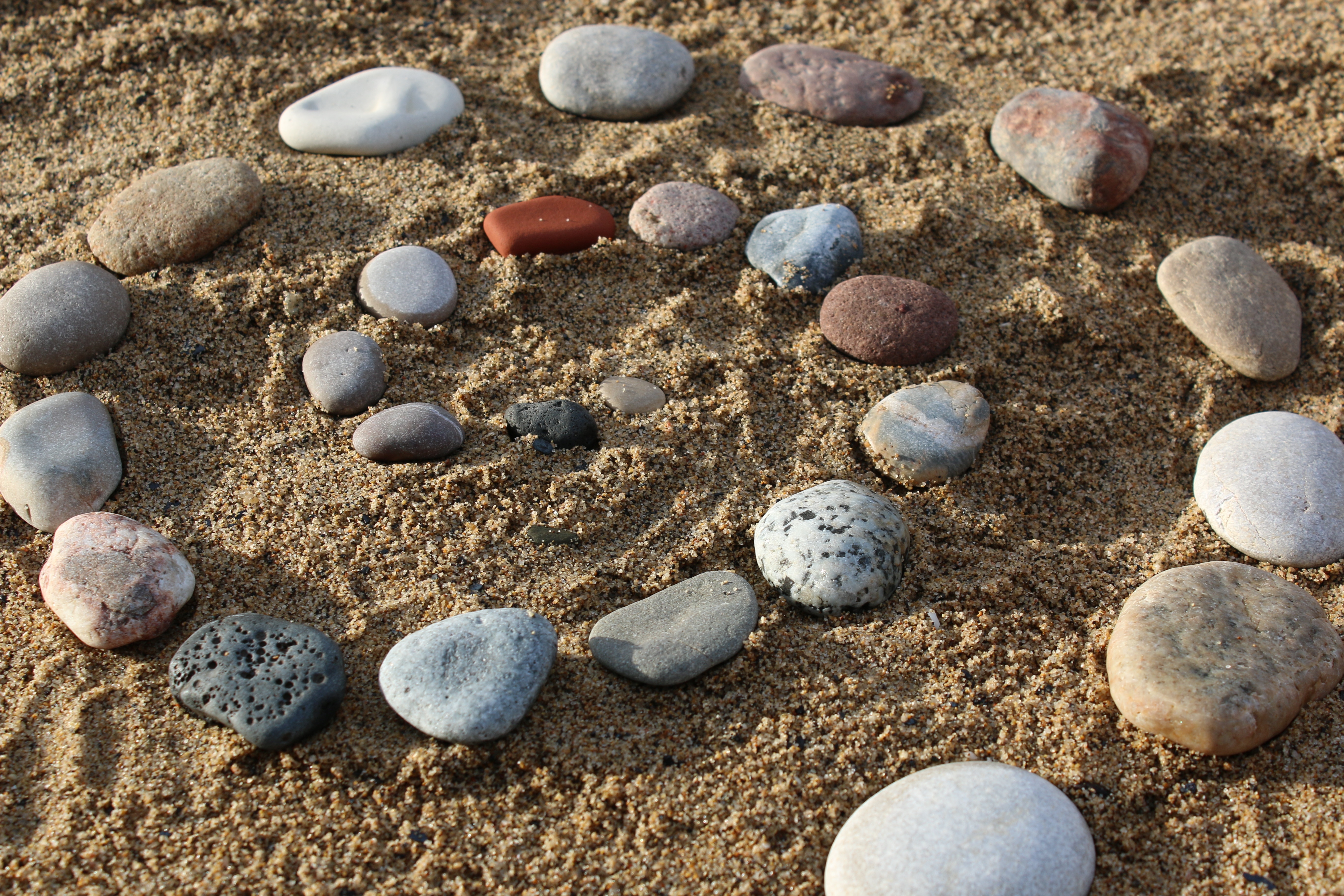Nature, Rocks, Zen, Sand Stones, Costa, sand, beach