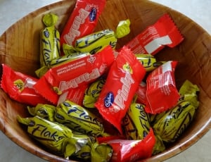 Bowl, Halloween Candy, Candy Salad, food and drink, close-up thumbnail
