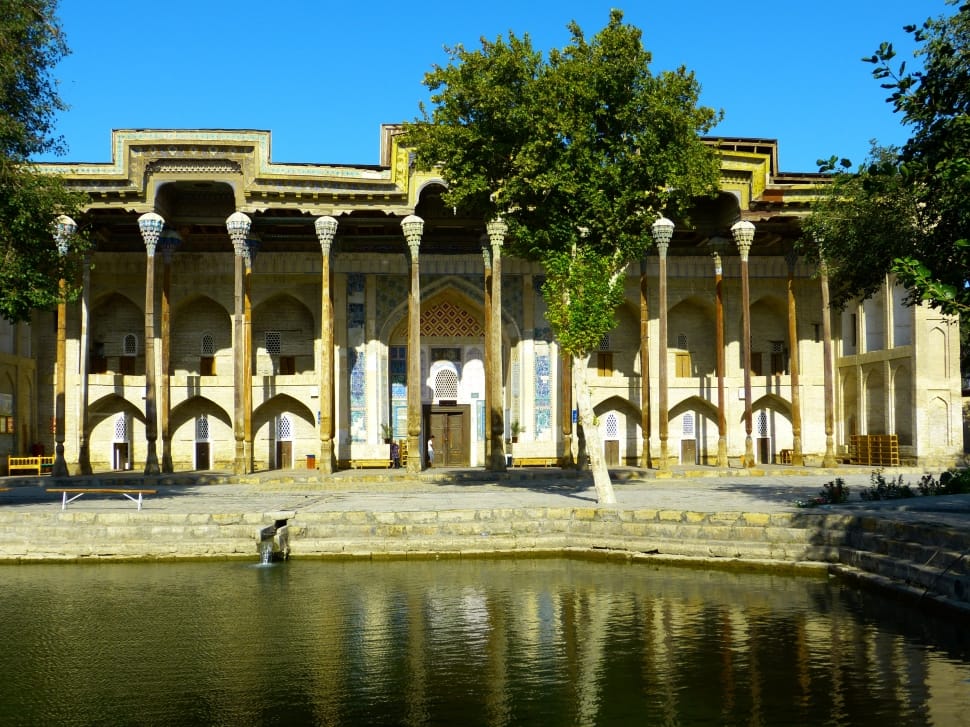 Columnar, Mosque, Bolo Hauz, architecture, building exterior preview