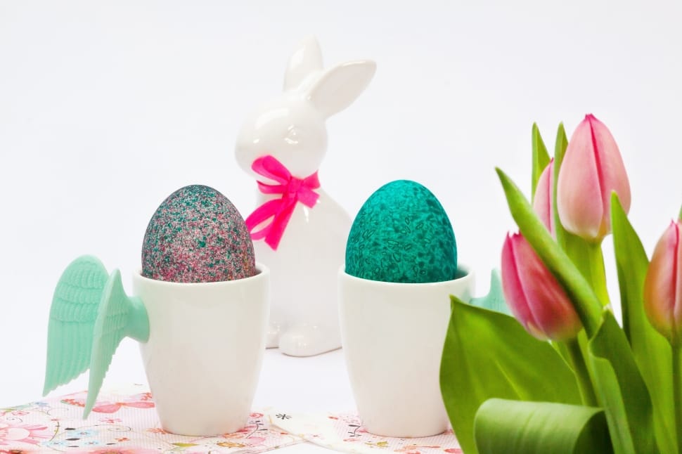 Wing, Cup, Easter, Egg Cups, flower, pink color preview