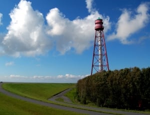East Frisia, Lighthouse, Camping, Ems, cloud - sky, sky thumbnail