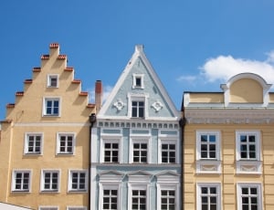 Bavaria, Renaissance, Landshut, Facades, window, blue thumbnail
