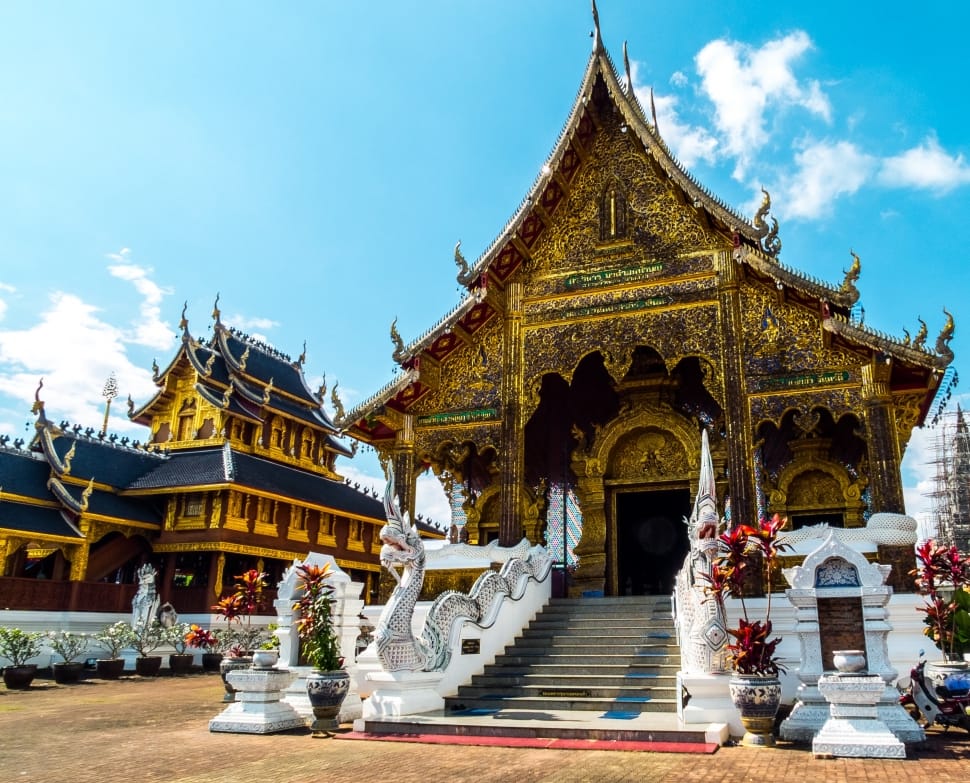 North Thailand, Temple, Temple Complex, architecture, sky preview