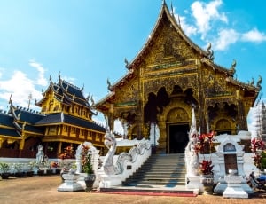North Thailand, Temple, Temple Complex, architecture, sky thumbnail