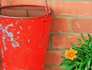 Fire, Water, Bucket, Extinguish, red, no people thumbnail