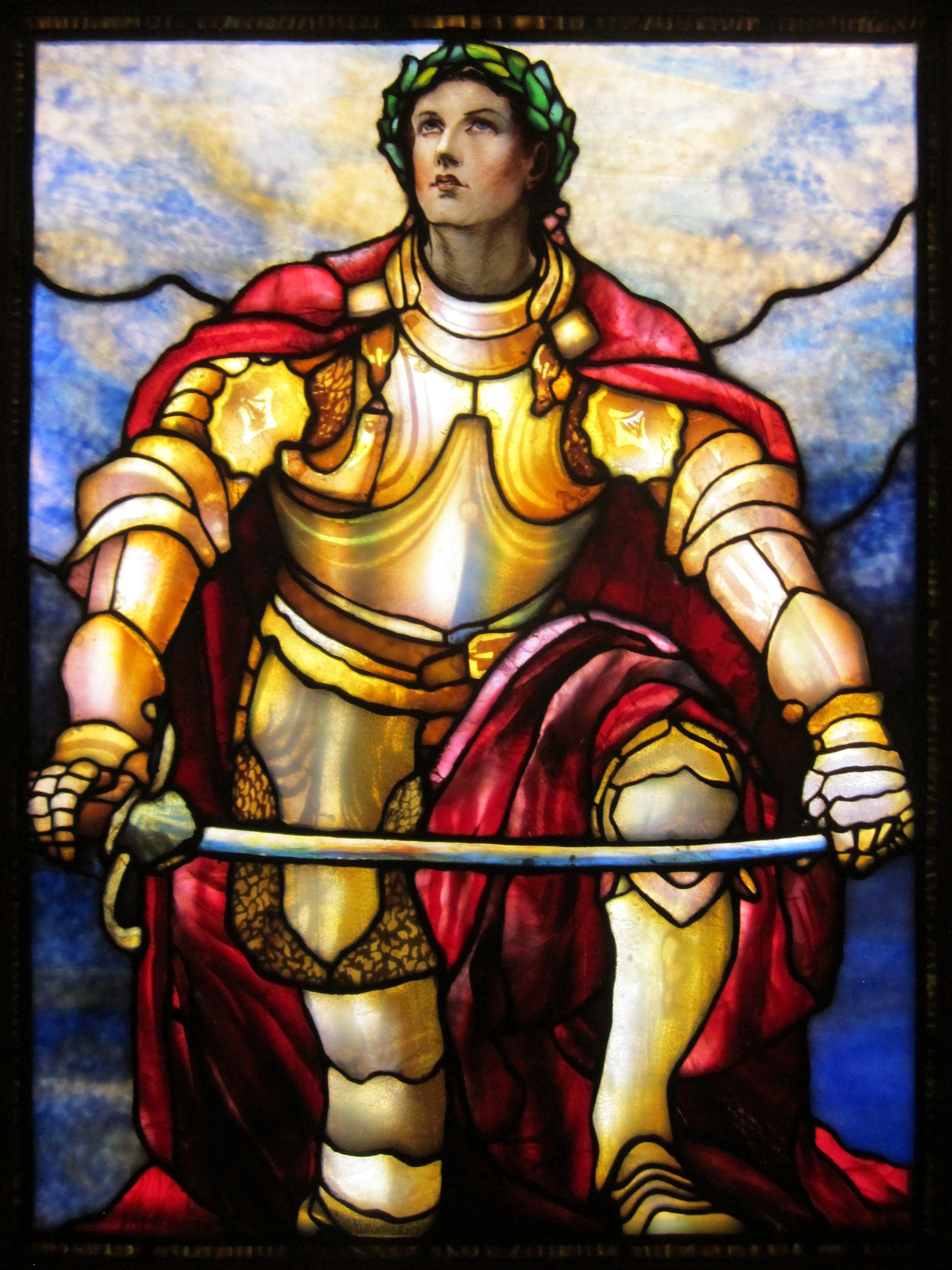 Tiffany Glass, Soldier Of The Lord, religion, spirituality