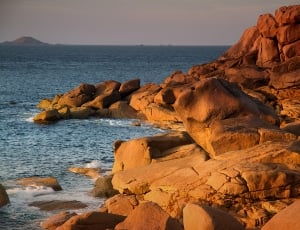 Brittany, Atlantic Coast, France, rock - object, sea thumbnail