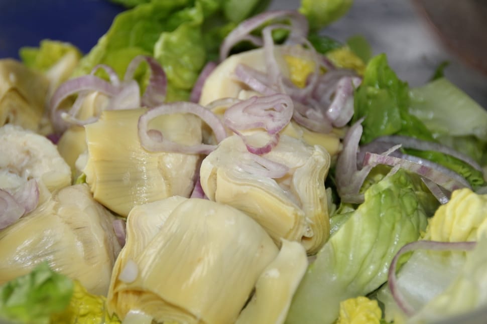 Artichoke Hearts, Artichokes, Salad, food and drink, food preview