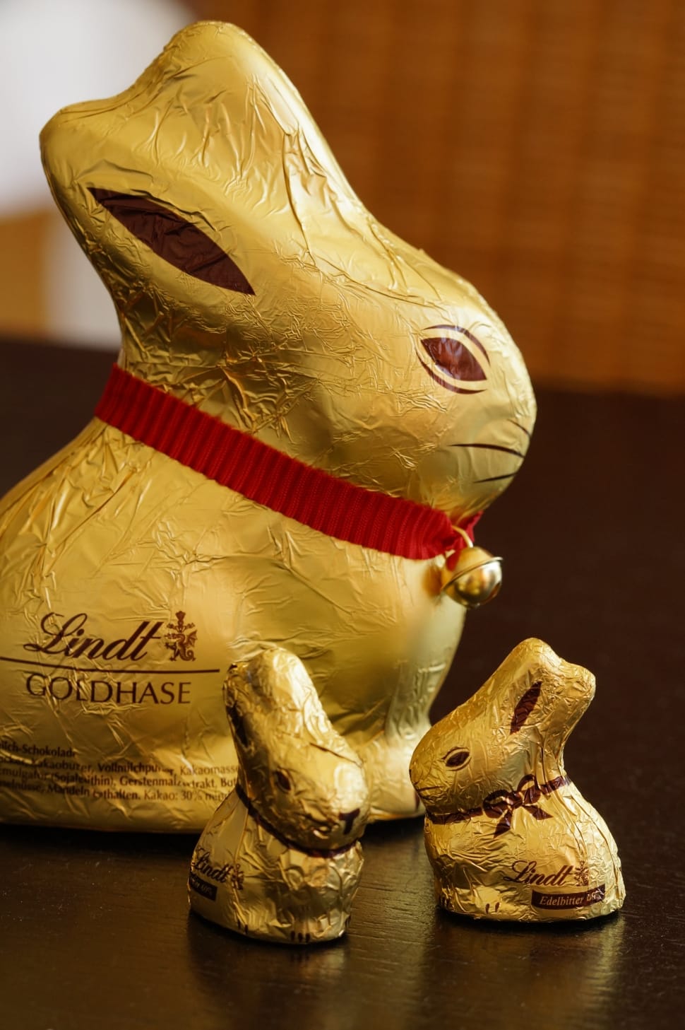 3 rabbit themed lindt goldhase decor preview