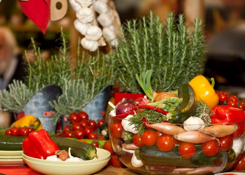 Mediterranean, Vegetables, Herbs, food and drink, food preview