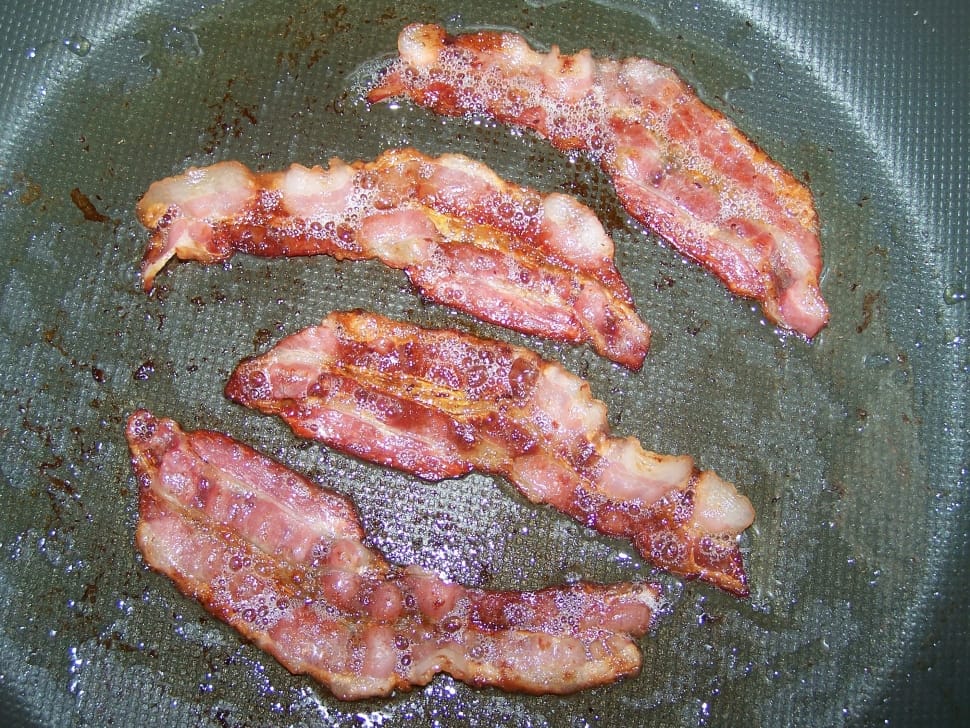 bacon cooked food preview