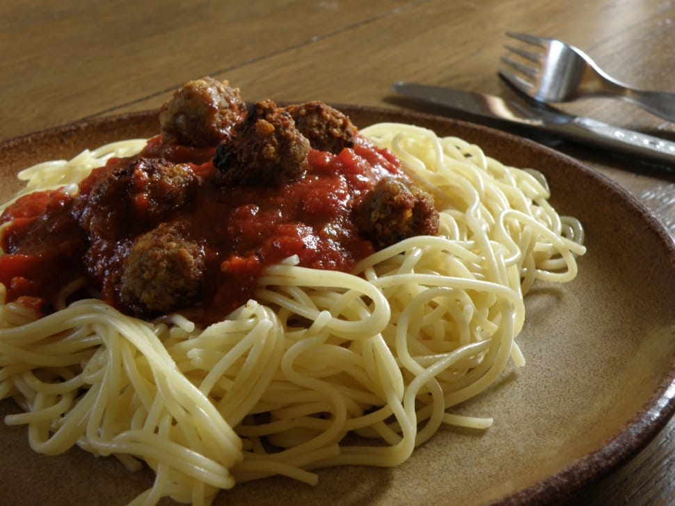 spaghetti with meatballs preview