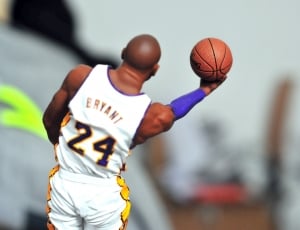 Kobe Bryant, Action Figure, Basketball, sport, sportsman thumbnail