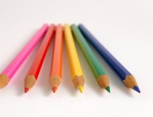 six color pencils thumbnail