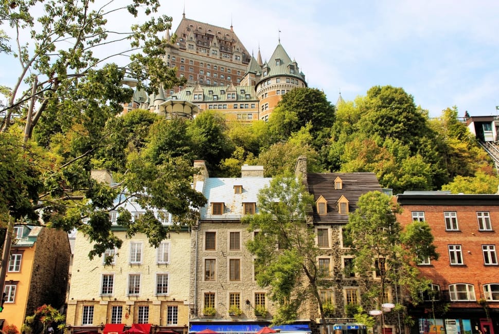 Old Quebec, Canada, Quebec, Frontenac, tree, architecture preview
