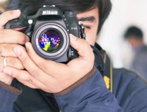 Taking Photo, Photographer, Camera, camera - photographic equipment, technology thumbnail